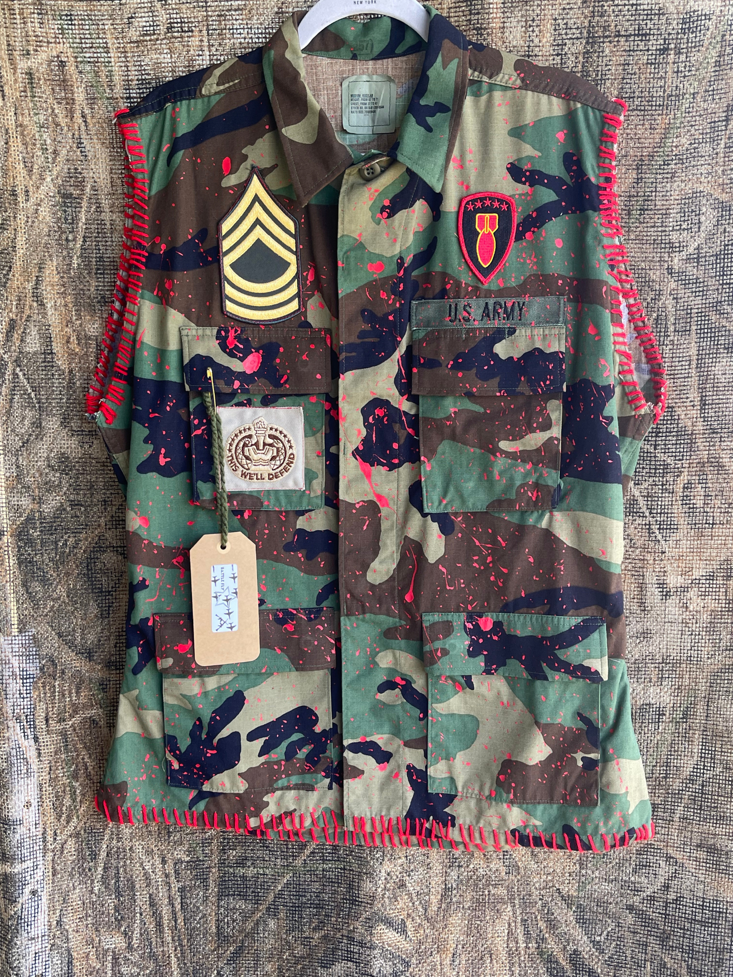 Battl Fly RED Vest