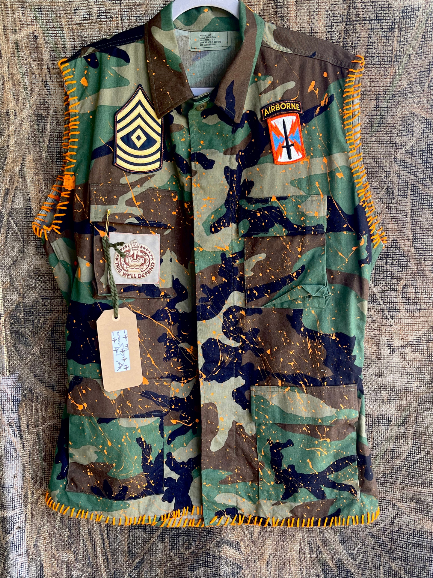 Battle Fly ORANGE VEST