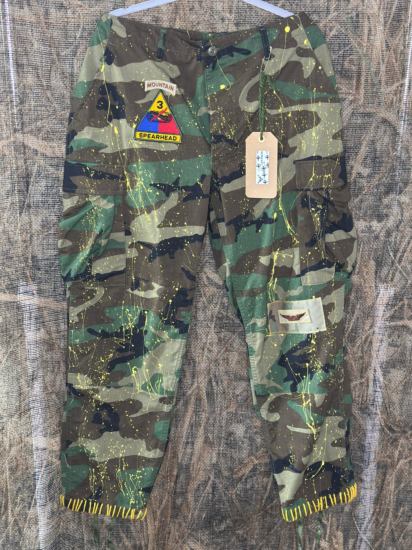 Battle Fly Pants Yellow