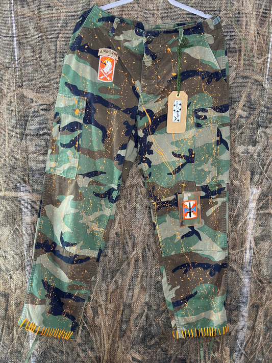 Battle Fly Pants Orange